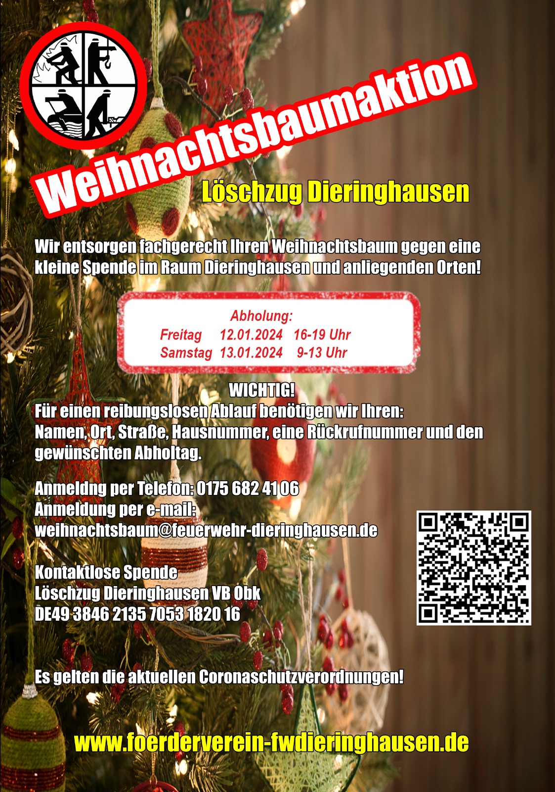 Weihnachtsbaumaktion