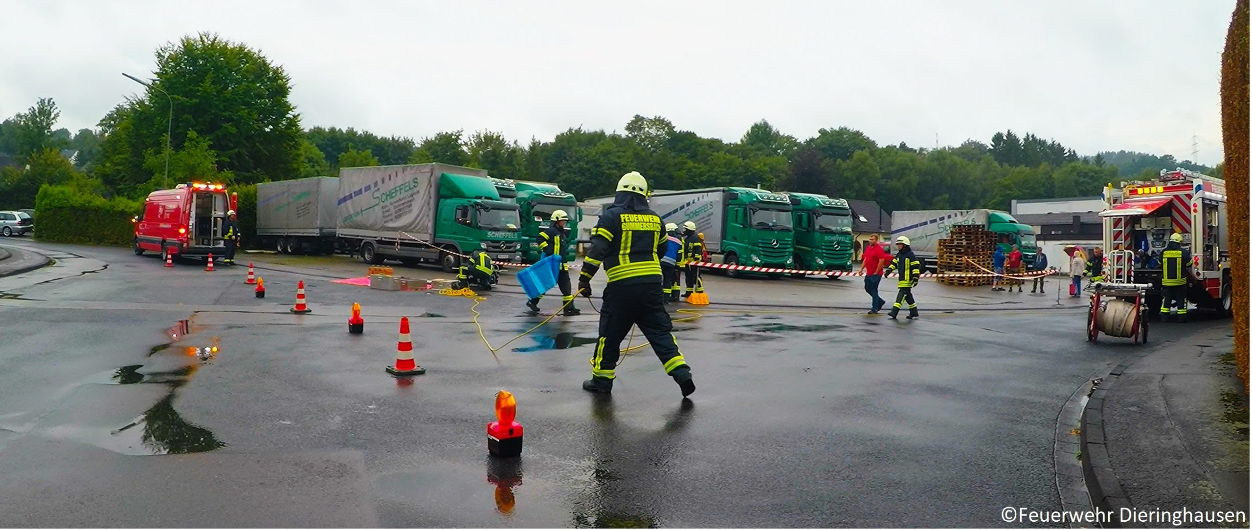 Übungsdienst Technische Hilfeleistung
